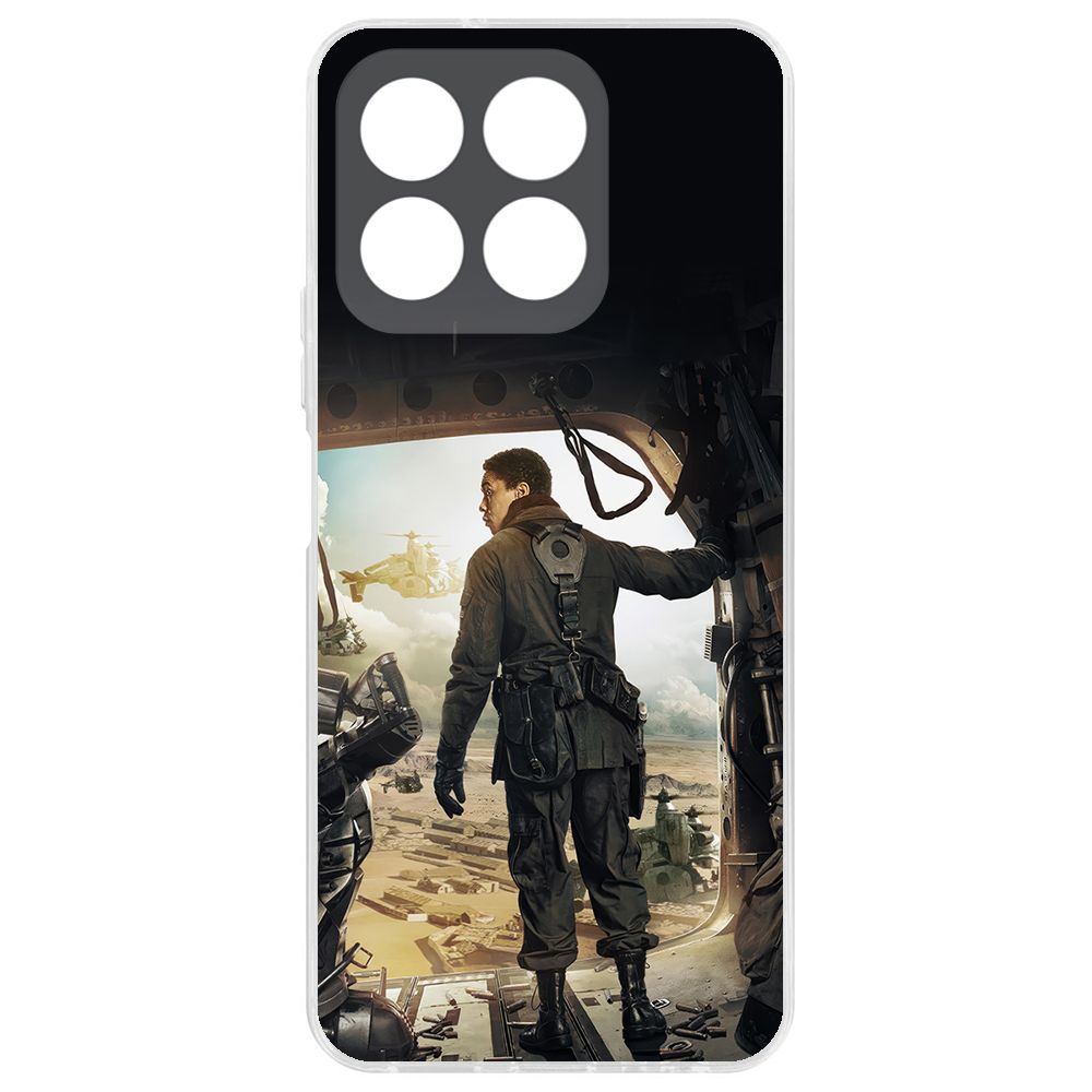 

Чехол-накладка Krutoff Clear Case Фоллаут (Fallout) - Аарон для Honor X8b, Прозрачный