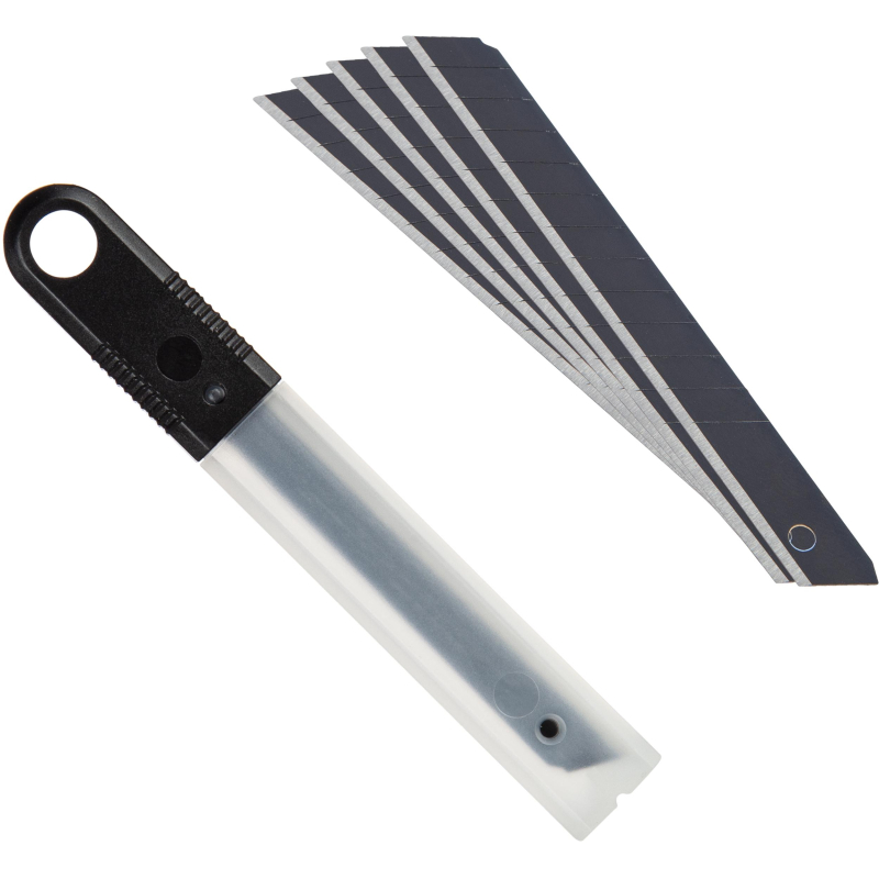 Лезвие для ножей запасное Attache Selection 9мм сегм.воронение,SK5, 5шт/уп, (4шт.) лезвие для ножей запасное attache selection 19мм трапециевидное 10шт уп 3шт