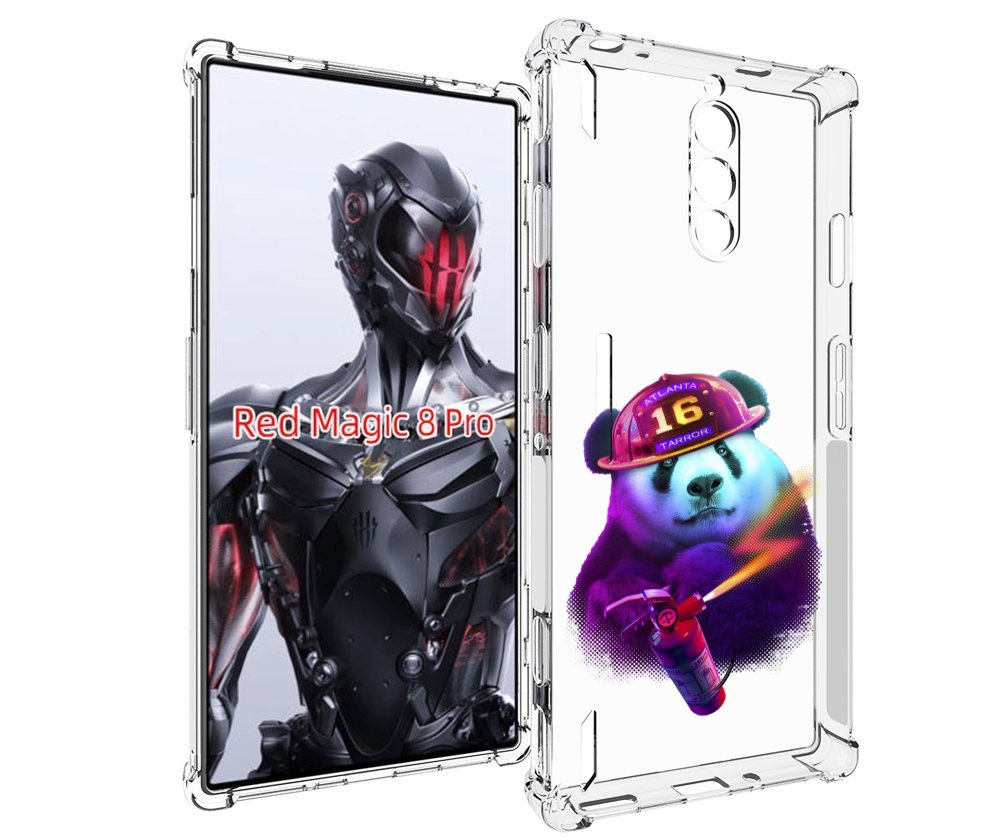 

Чехол MyPads Яркая панда детский для ZTE Nubia Red Magic 8 Pro / Red Magic 8 Pro Plus, Tocco