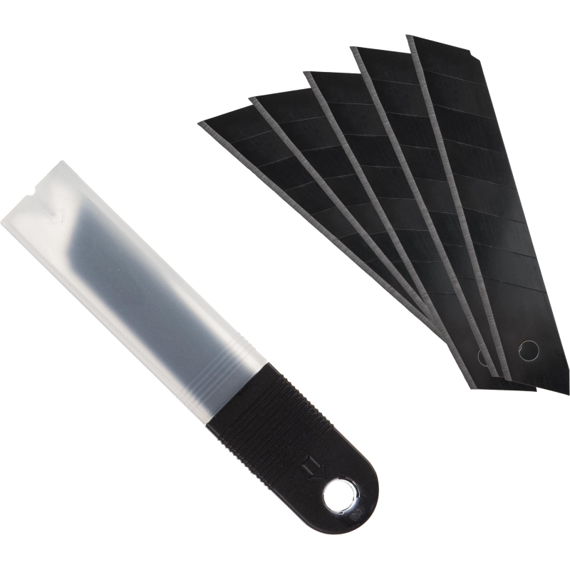 Лезвие для ножей запасное Attache Selection 18мм сегм.воронение,SK5, 5шт/уп, (2шт.)