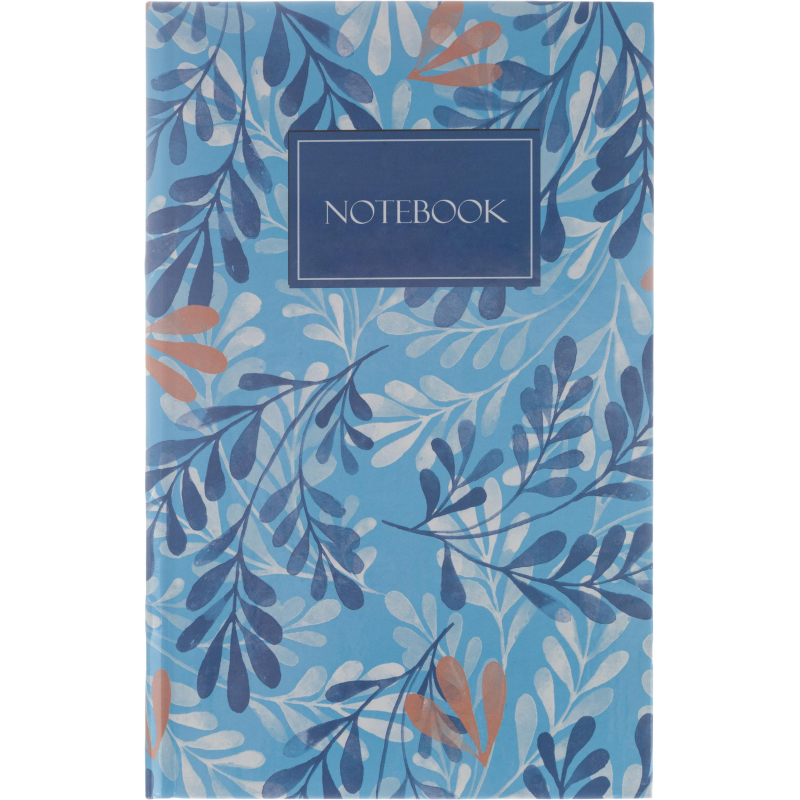 

Бизнес-тетрадь А5,80л,7БЦ,клетка, Attache Economy Garden син, (2шт.)