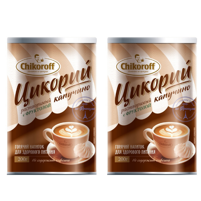 

Цикорий Chikoroff Капучино, 200 г х 2 шт