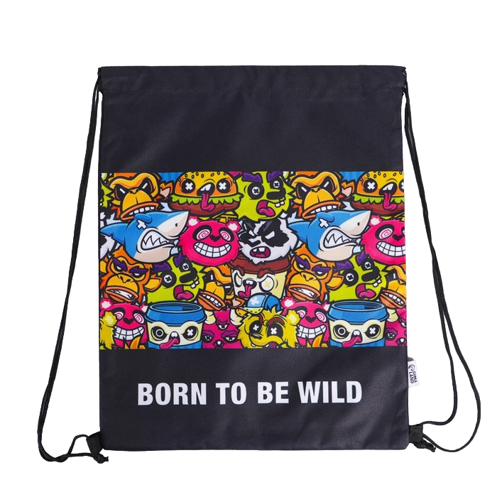 фото Сумка для обуви born to be wild, полиэстер, размер 41х31 см nobrand