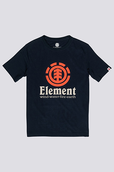 фото Детская футболка с коротким рукавом vertical черный 10 years element n2ssc8-elp9