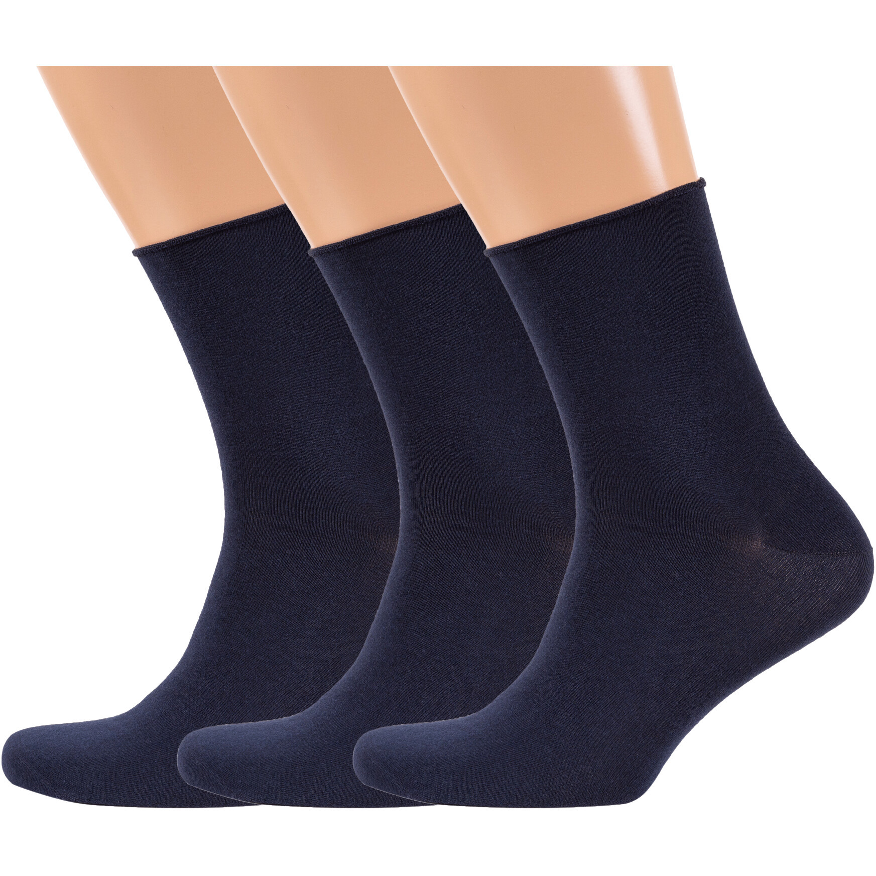 

Комплект носков мужских Rusocks 3-М3-13034 синих 27-29, 3 пары, Синий, 3-М3-13034