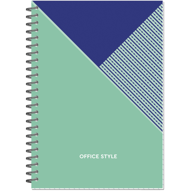 

Бизнес-тетрадь А5,48л,обл.карт,греб,кл,Attache Economy,Office Style,бирюзая, (3шт.)