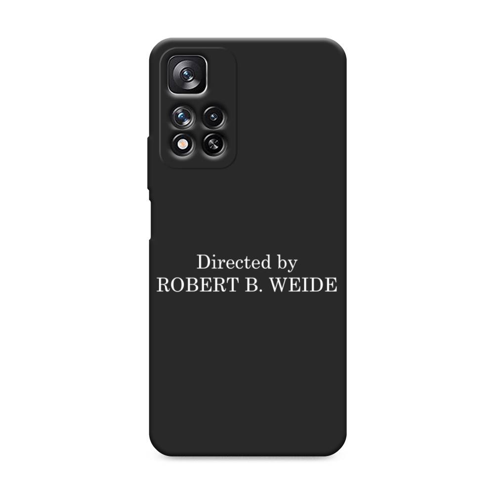 фото Матовый силиконовый чехол "robert b weide" на xiaomi redmi note 11 pro awog