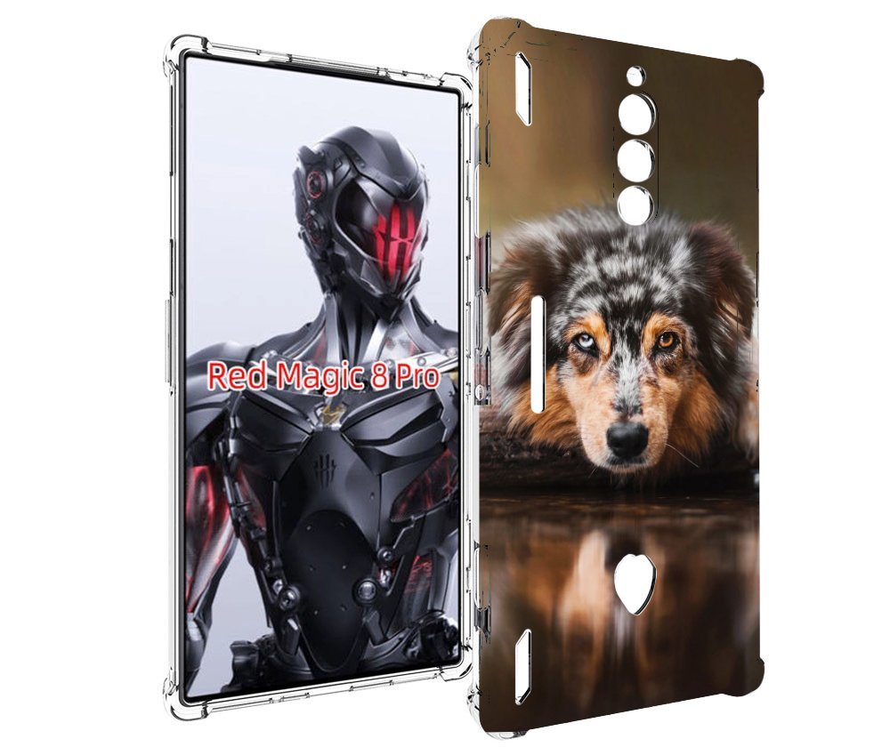 

Чехол MyPads австралийская овчарка для ZTE Nubia Red Magic 8 Pro / Red Magic 8 Pro Plus, Tocco