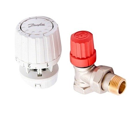 

Комплект клапана термостатического 2-труб DANFOSS RTR-N 20 3/4" НР-ВР RTR 7091