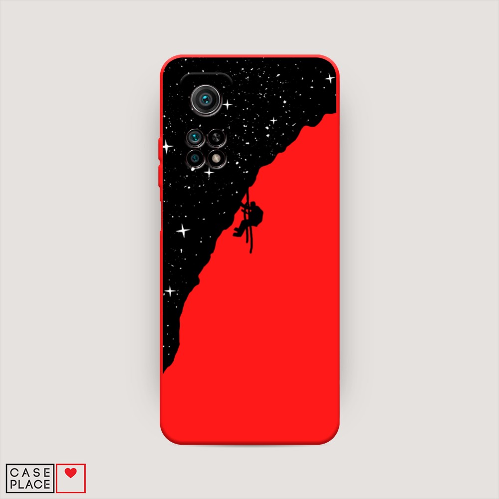

Чехол Awog на Xiaomi Mi 10T/Mi 10T Pro "Скалолаз в космосе", Разноцветный, 37753-1