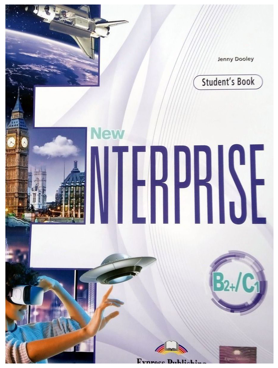 New Enterprise B2+/C1 Student's Book With Digibook App.