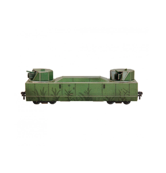

Сборная модель из картона Бронеплощадка НКПС-42 1939-1945 СССР