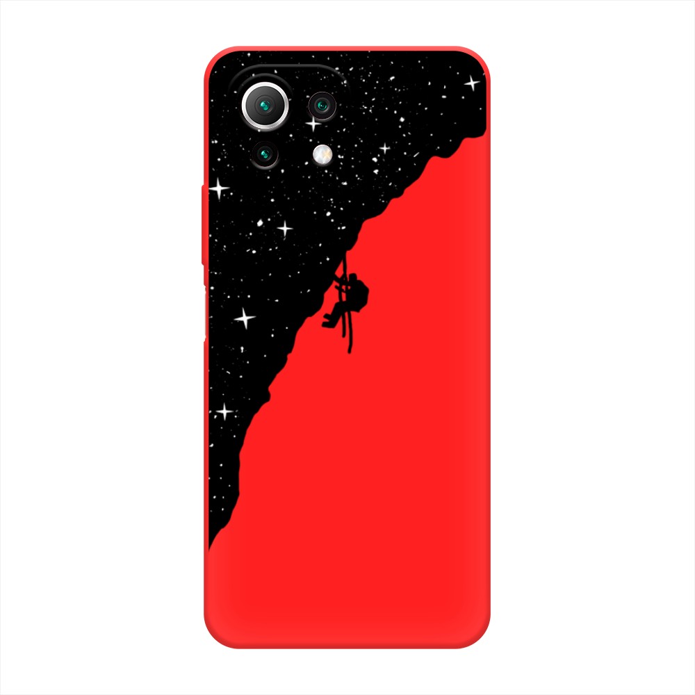 

Чехол Awog на Xiaomi Mi 11 Lite/5G NE "Скалолаз в космосе", Разноцветный, 310253-1