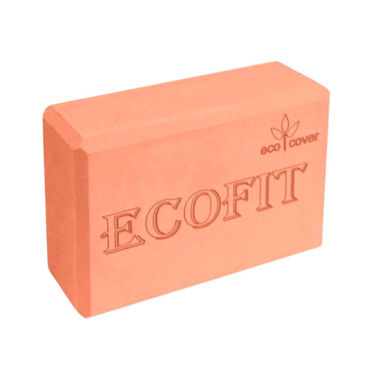 

Блок для йоги ECOFIT оранжевый, оранжевый
