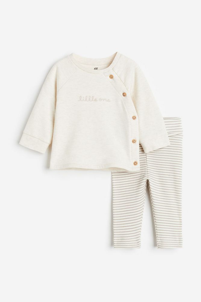 

Костюм повседневный детский H&M 1167835, Натуральный белый, полосатый, 74, 1167835
