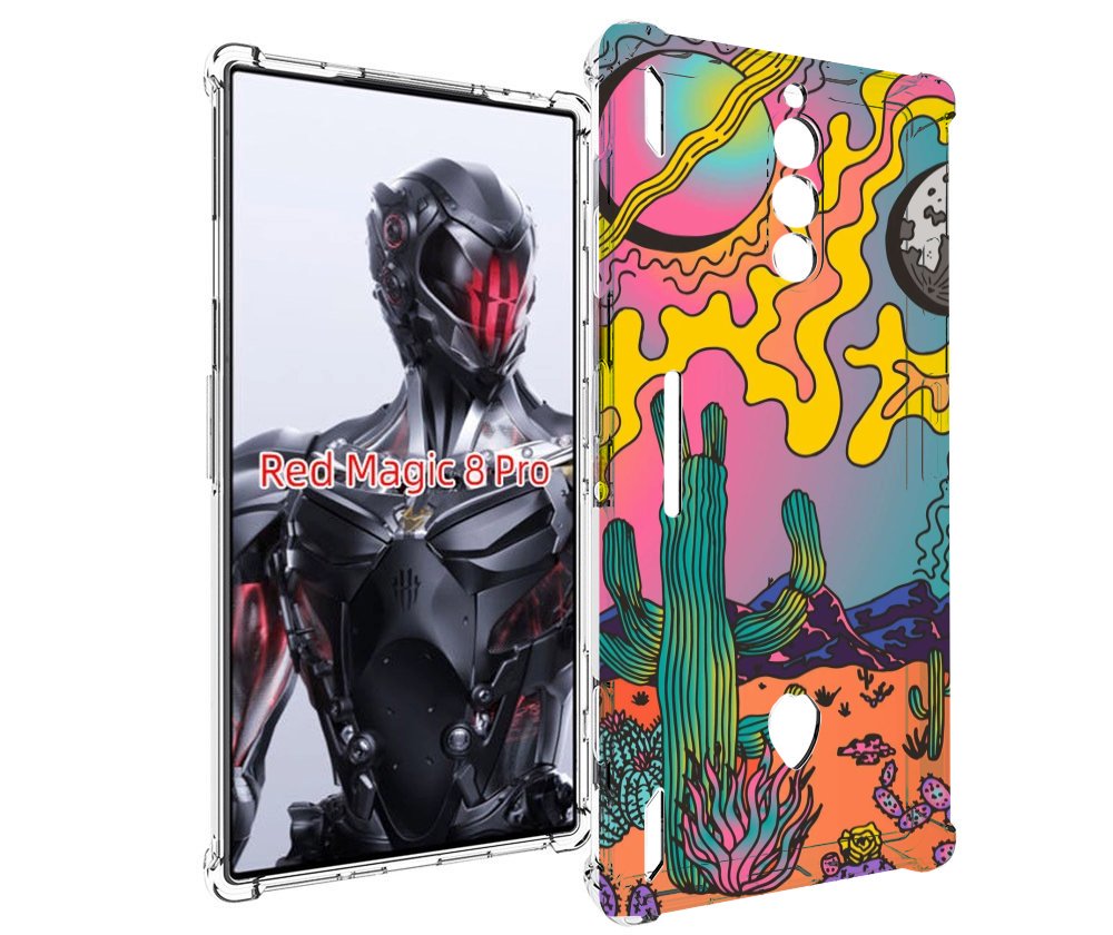 

Чехол MyPads акварельные рисунки для ZTE Nubia Red Magic 8 Pro / Red Magic 8 Pro Plus, Tocco