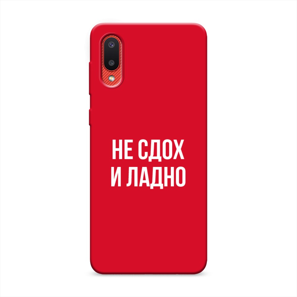 

Чехол Awog на Samsung Galaxy A02 / Самсунг A02 "Не сдох и ладно", Разноцветный, 2102553-1