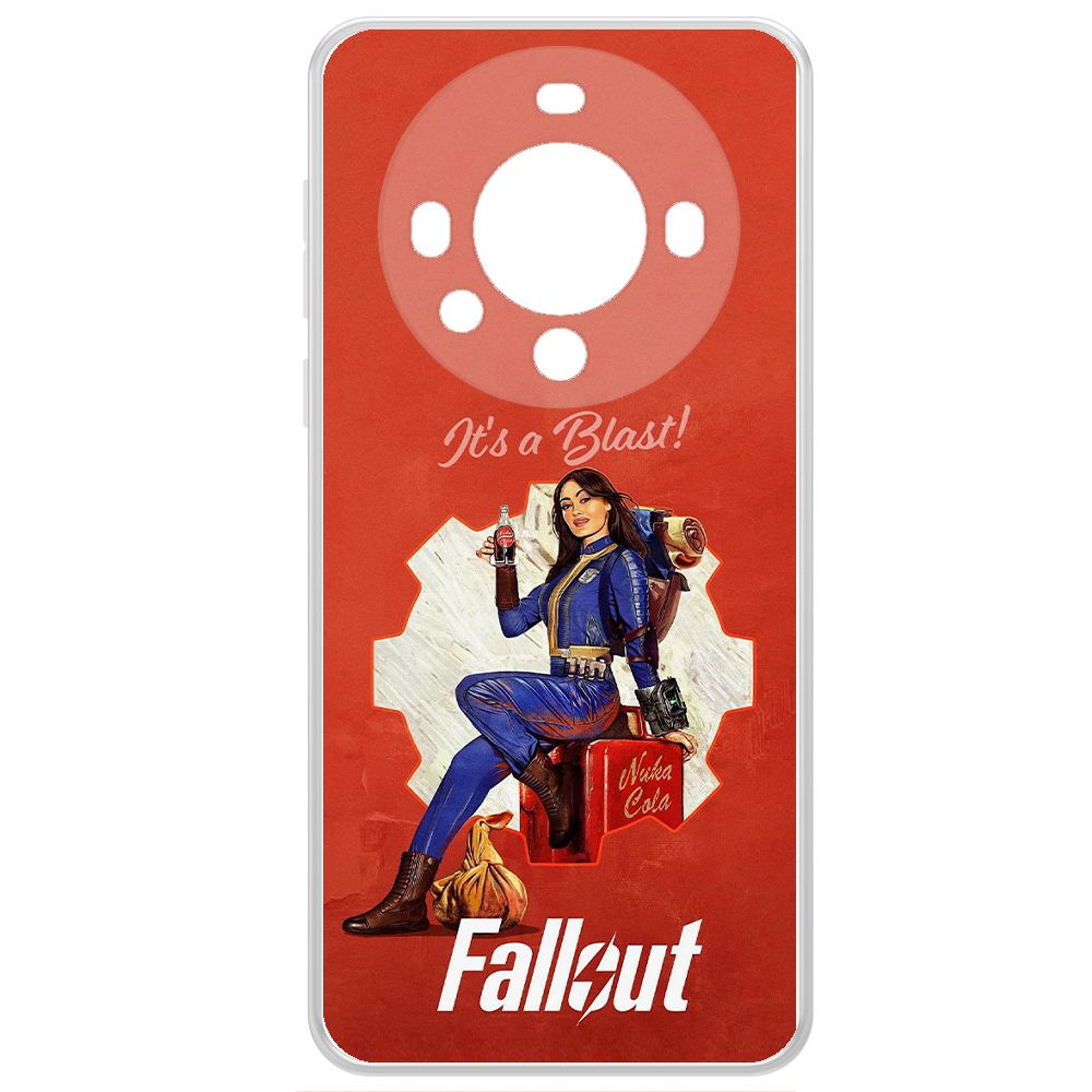 

Чехол-накладка Krutoff Clear Case Фоллаут (Fallout) - Это взрыв! для Huawei Mate 60