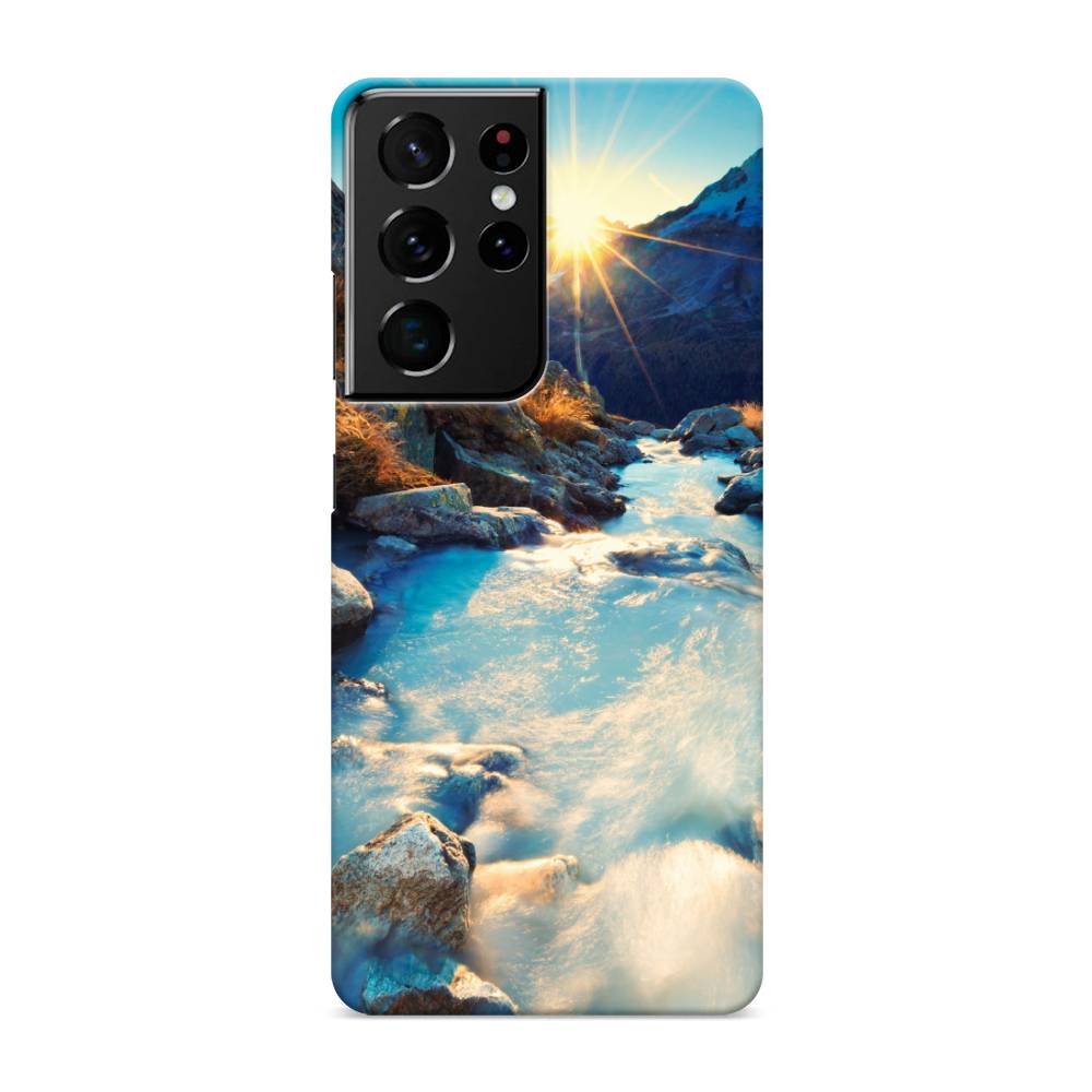 

Пластиковый чехол "Восход 7" на Samsung Galaxy S21 Ultra, 2102220-3