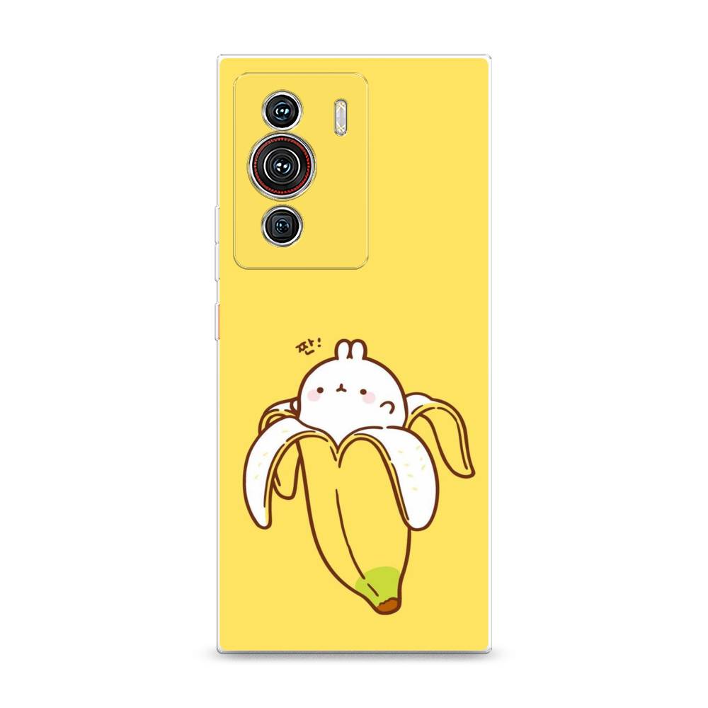

Чехол Awog на ZTE Nubia Z40 Pro / ЗТЕ Нубиа Z40 Pro "Зайчик-бананчик", Разноцветный, 135850-2
