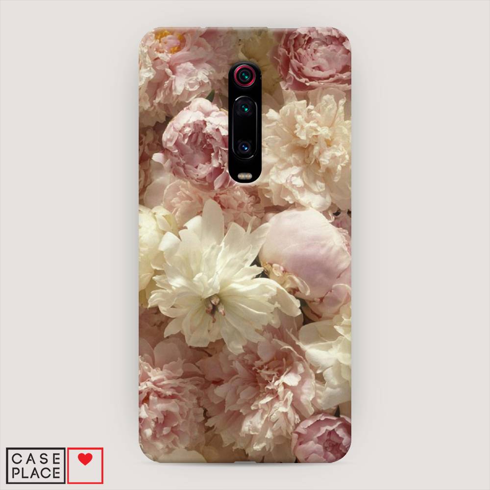 

Пластиковый чехол "Пионы светлые" на Xiaomi Mi 9T Pro, 35820-6