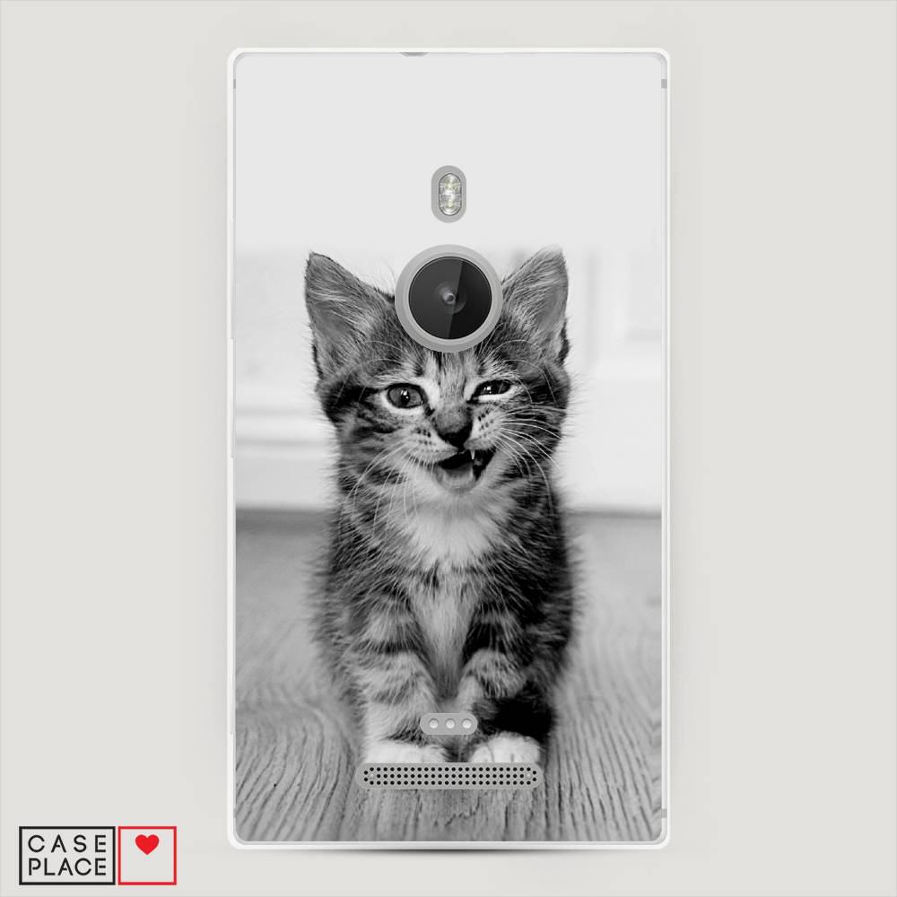 

Чехол Awog "Подмигивающий котенок" для Lumia 925