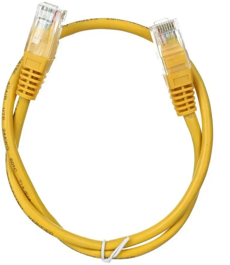 

Патч-корд PREMIER ANP5110.5MY литой molded, UTP, cat.5E, 0.5м, 4 пары, алюминий омедненный, Патч-корд PREMIER ANP511_0.5M_Y литой (molded), UTP, cat.5E, 0.5м, 4 пары, алюминий омедненный, желтый