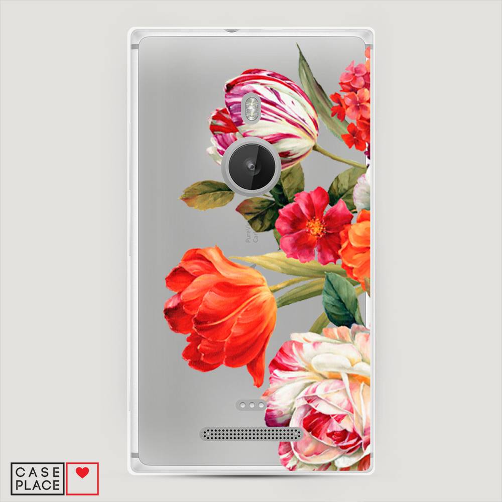 

Чехол Awog "Весенний букет" для Lumia 925