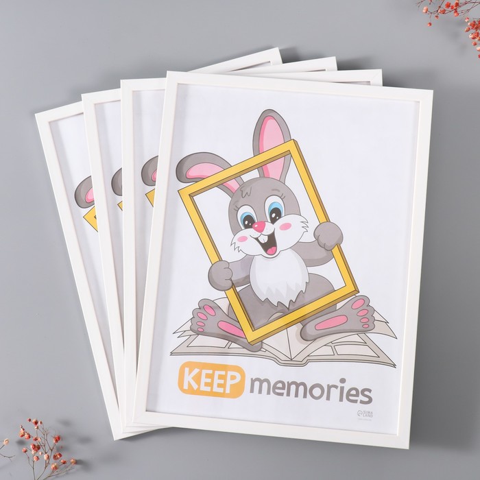 

Фоторамка Keep memories 30х40 см, Белый