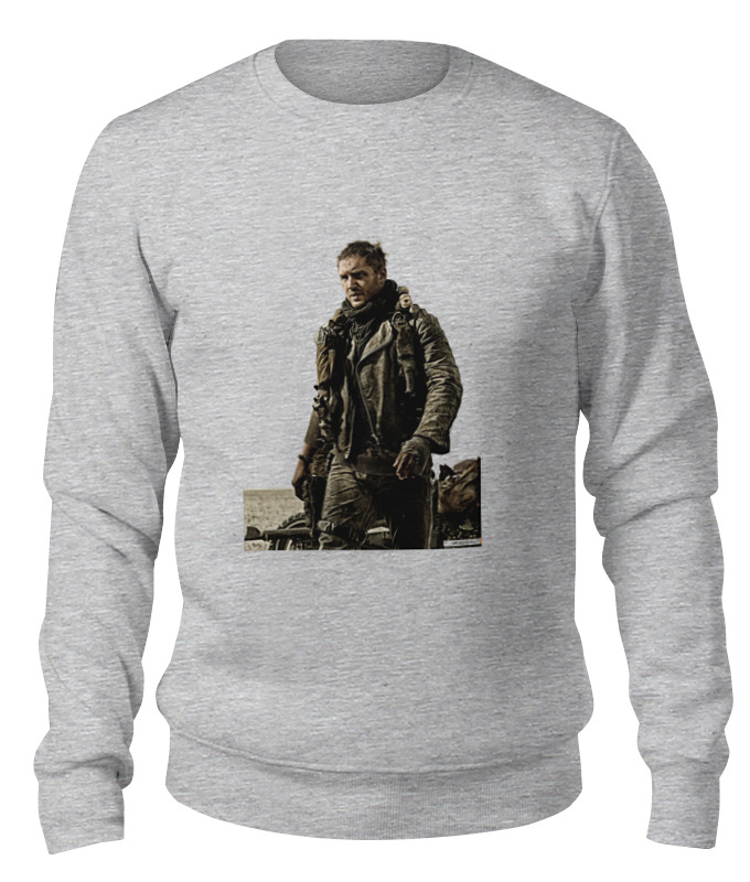 

Свитшот унисекс Printio Mad max / безумный макс серый XL, Mad max / безумный макс