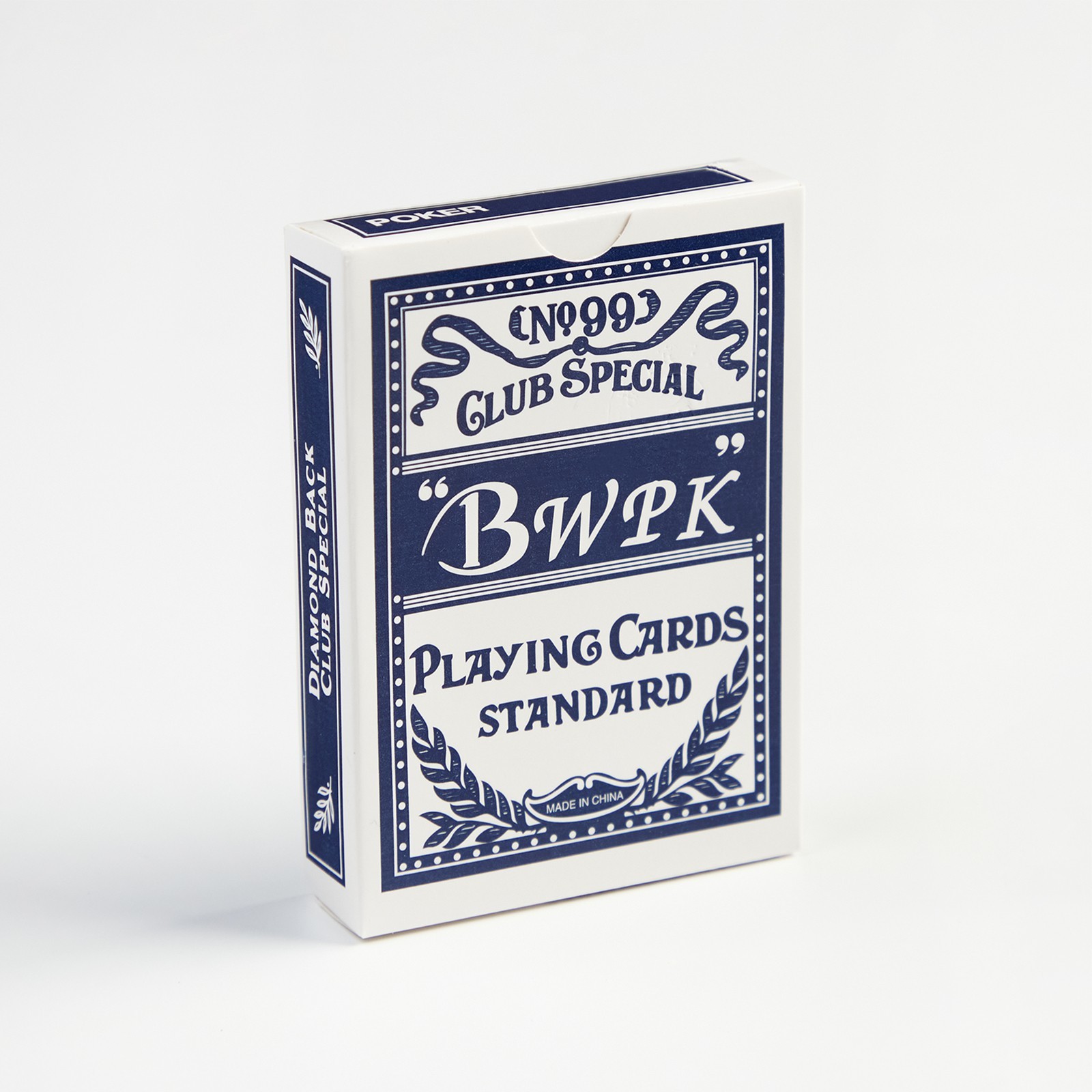 

Карты игральные бумажные Bwpk, 55 шт, 260 г/м2, синие, 6.3 х 8.8 см, Bwpk