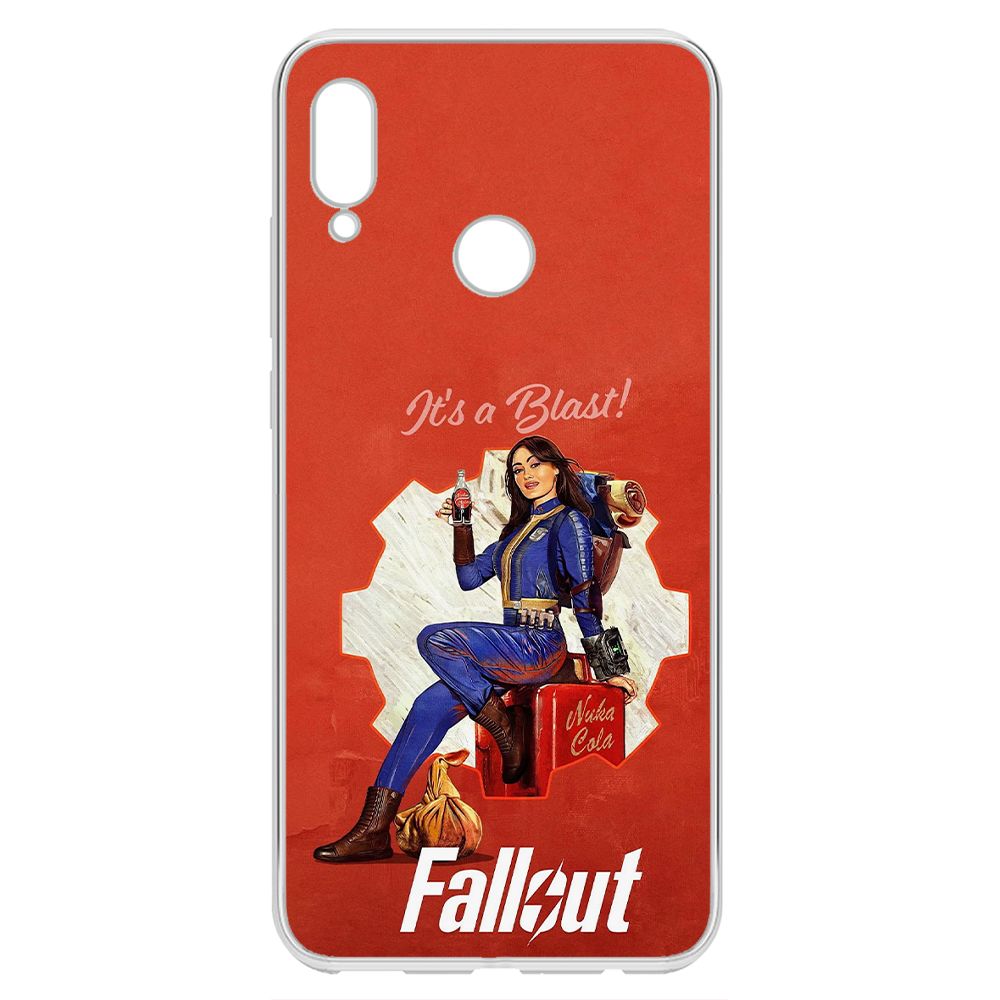 

Чехол-накладка Krutoff Clear Case Фоллаут (Fallout) - Это взрыв! для Huawei P Smart (2019)