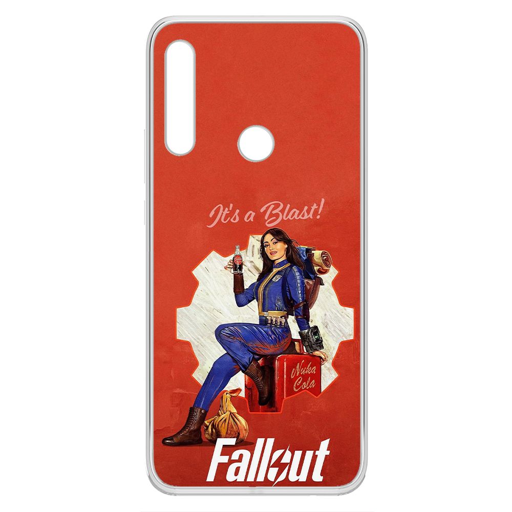 

Чехол-накладка Krutoff Clear Case Фоллаут (Fallout) - Это взрыв! для Huawei P Smart Z