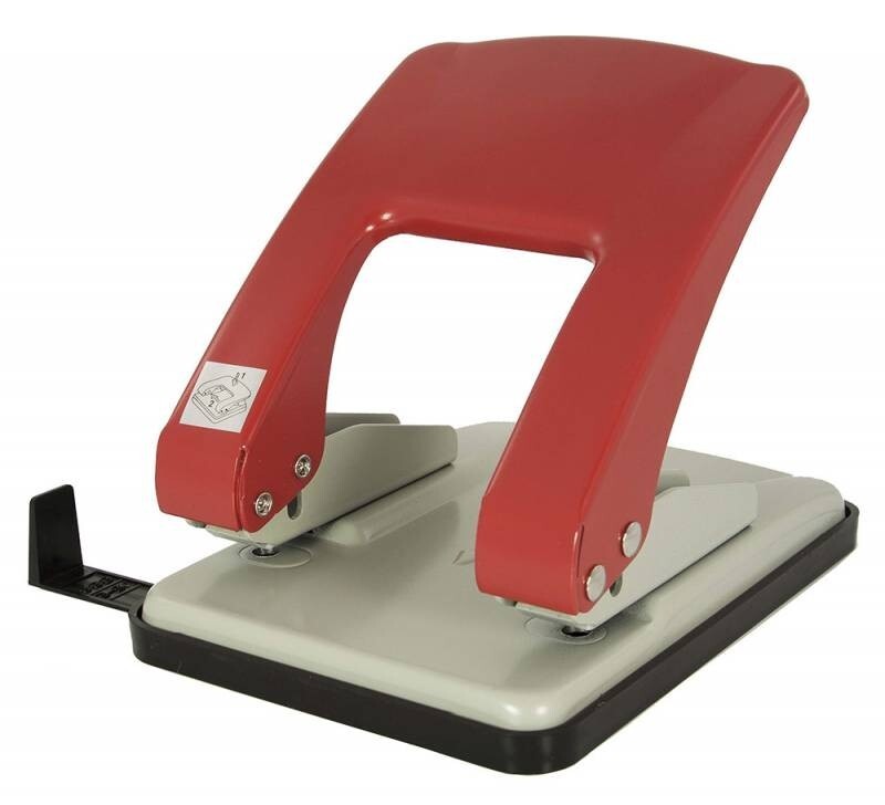 

Дырокол Kw-Trio Stylish Heavy Duty 976GR/Red, Красный;серый