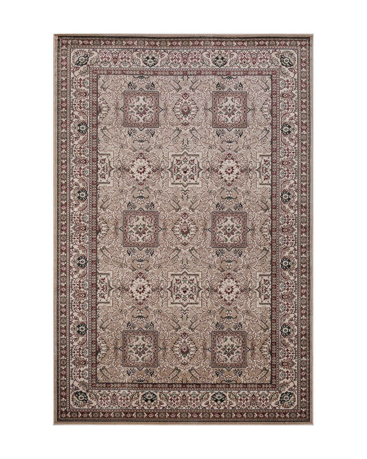 

Ковёр Merinos Colizey 80x150 прямоугольный тёмно-бежевый D868