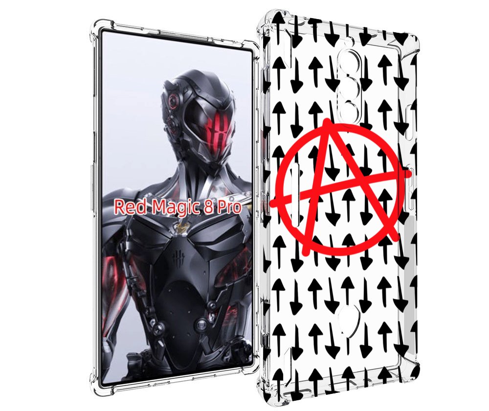 

Чехол MyPads анархия-панк для ZTE Nubia Red Magic 8 Pro / Red Magic 8 Pro Plus, Tocco