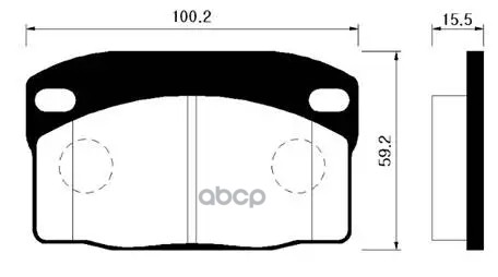 

Тормозные колодки HSB дисковые HP2003