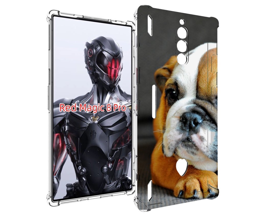

Чехол MyPads английский бульдор для ZTE Nubia Red Magic 8 Pro / Red Magic 8 Pro Plus, Tocco