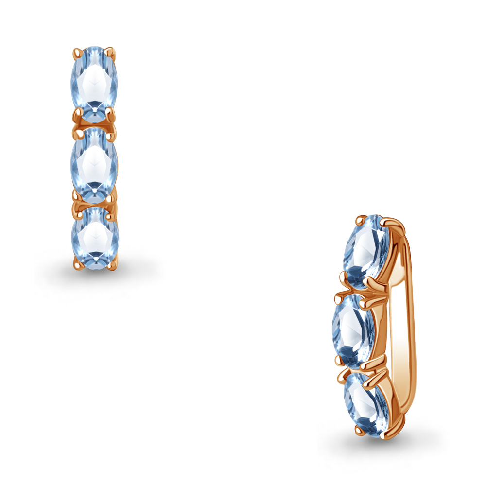 

Кулон из серебра с топазом Aquamarine 2540105, 2540105_925_з