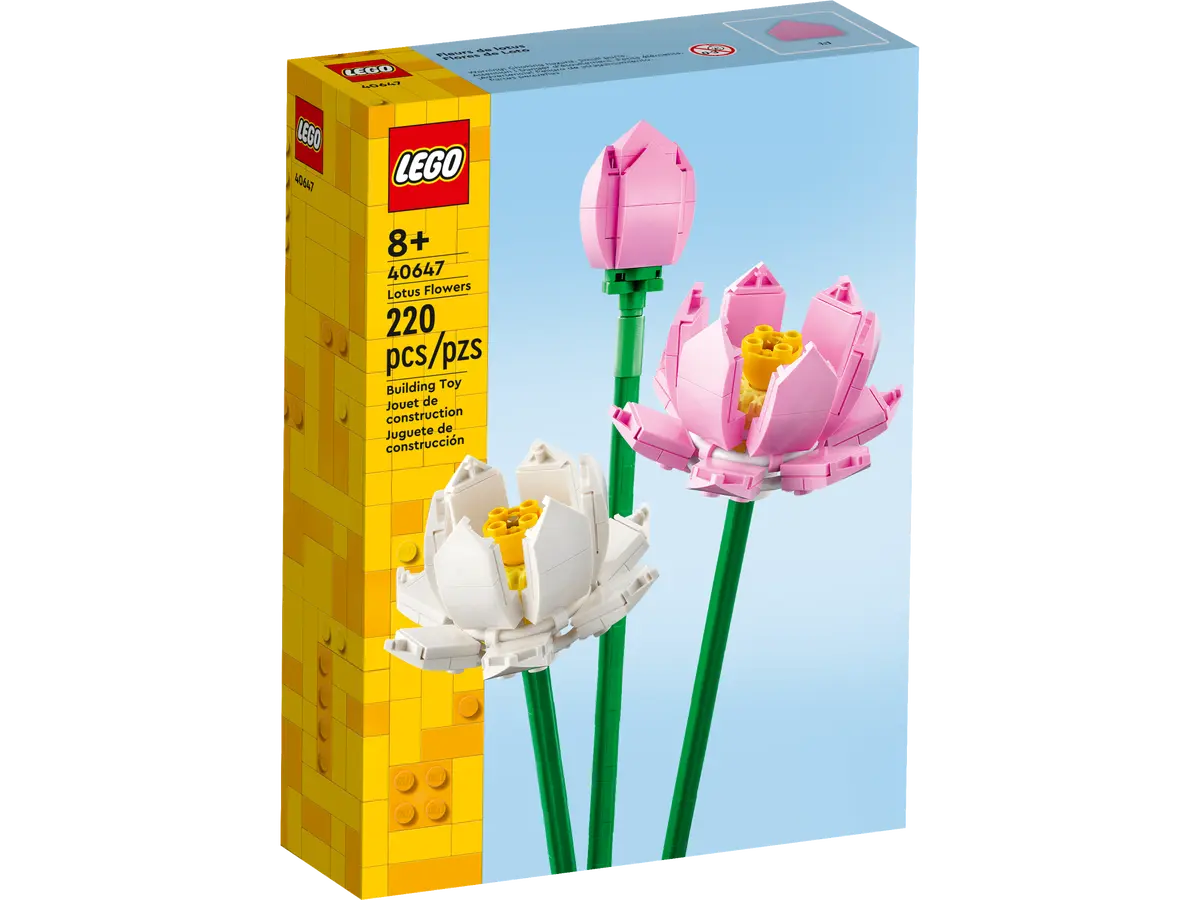 

Конструктор LEGO 40647 Icons Цветы лотоса, 40647