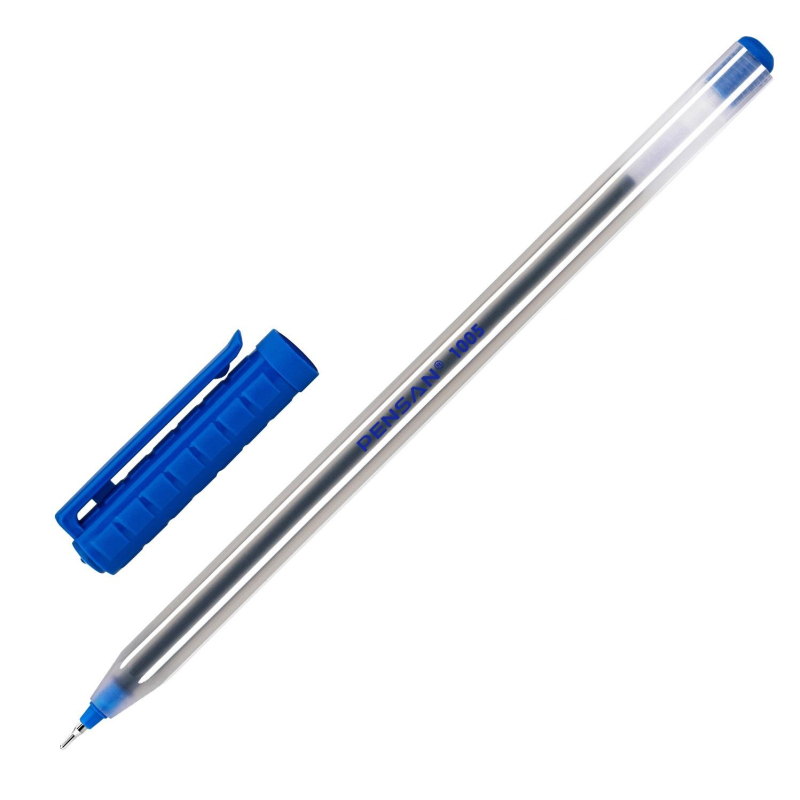 Ручка шариковая PENSAN OFFIS 1005 1,0 синяя, (15шт.)