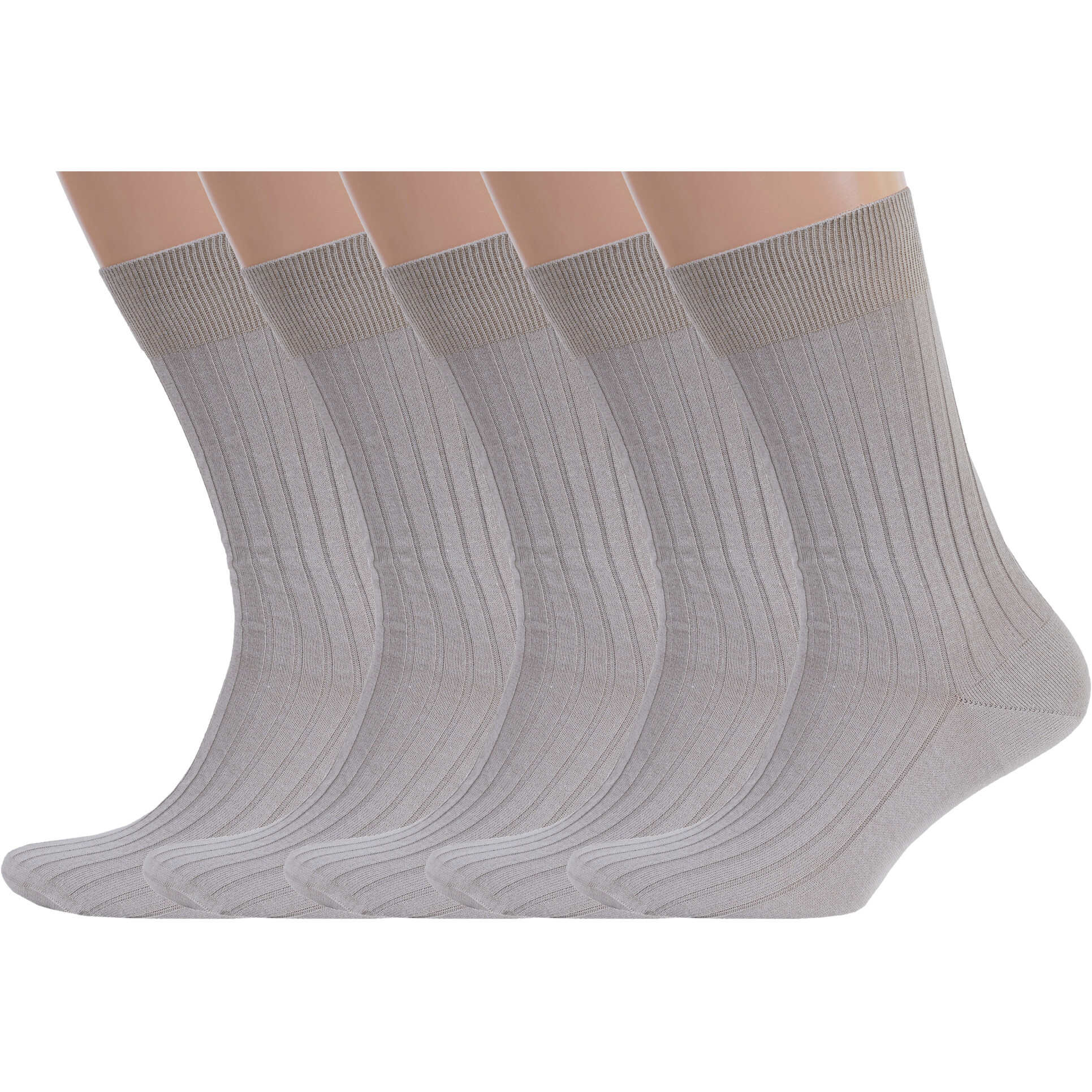 

Комплект носков мужских Rusocks 5-М3-11001 бежевых 29, 5 пар, Бежевый, 5-М3-11001