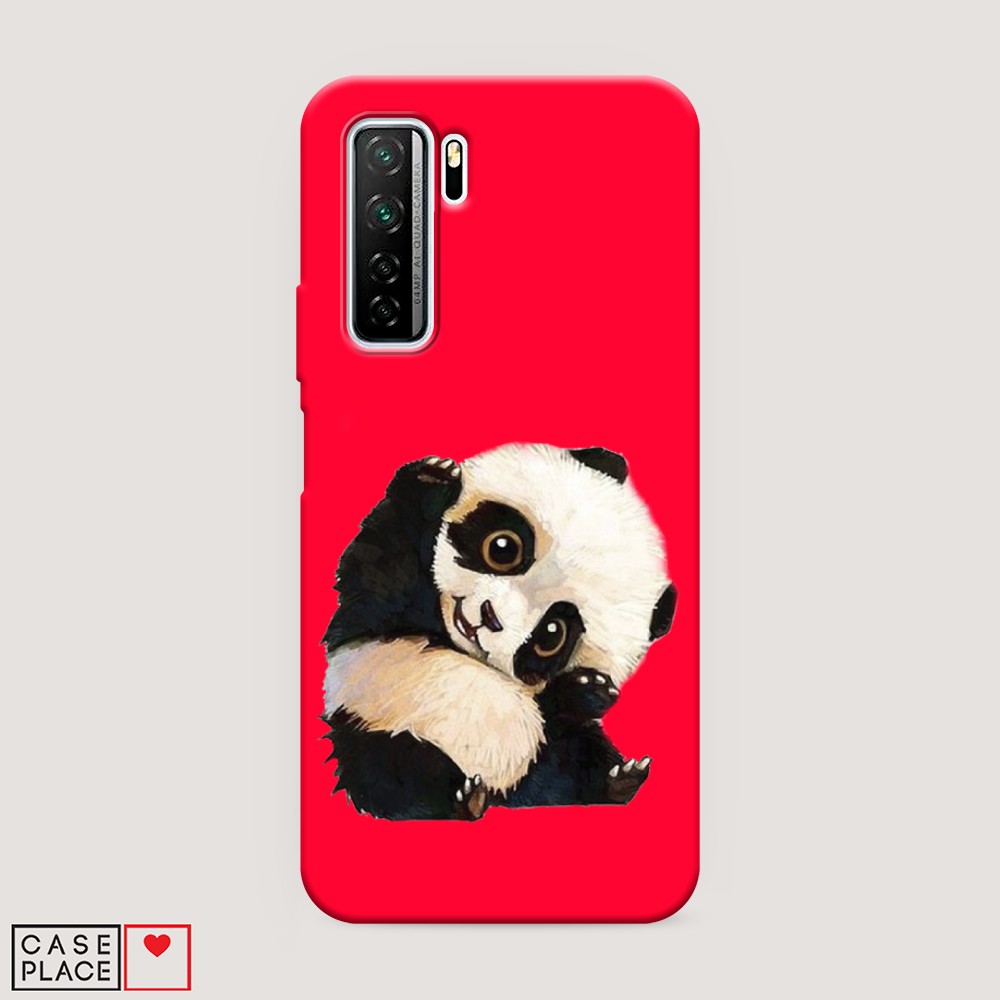

Матовый силиконовый чехол "Звездочки графика белая" на Huawei P30, Звездочки графика белая