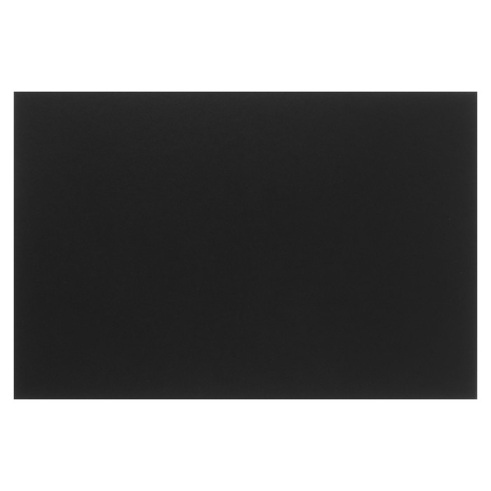 фото Картон целлюлозный чёрный тонированный, 1.25 мм, 20x30 см, decoriton, 880 г/м²