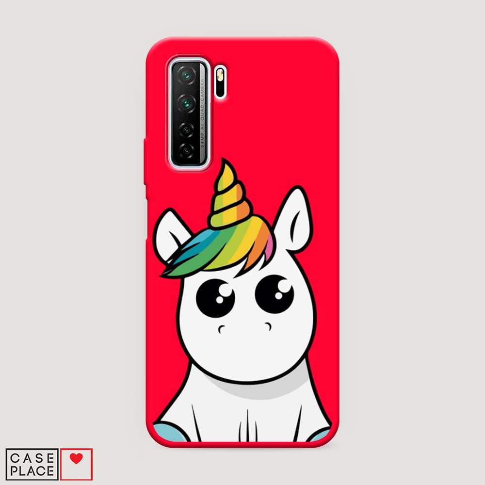 

Матовый силиконовый чехол "Звездочки графика белая" на Huawei P30, Звездочки графика белая