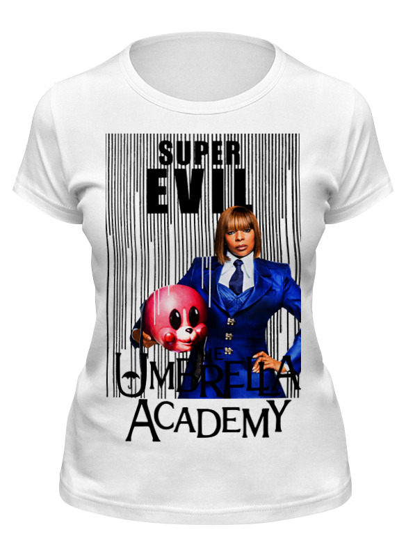 

Футболка женская Printio The umbrella academy белая S, Белый, The umbrella academy