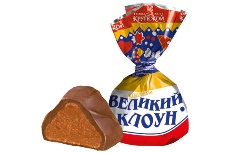 Конфеты Крупская Великий клоун 1 кг