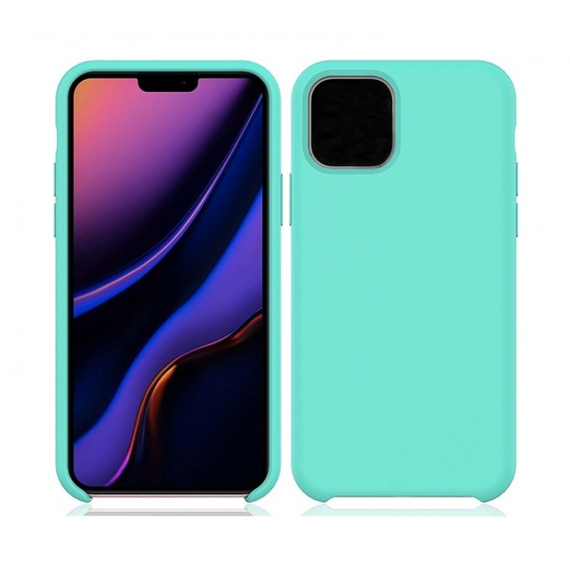 фото Чехол silicone для iphone 11 pro max overlay (бирюзовый) ёmart