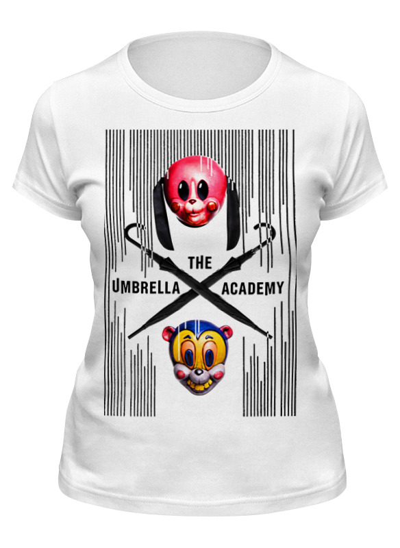 

Футболка женская Printio The umbrella academy белая S, Белый, The umbrella academy