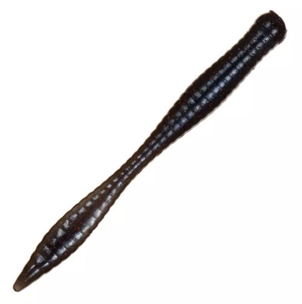 

Приманка Trigger Baits Flat Worm 76мм. №2F 6шт., Коричневый, Flat Worm